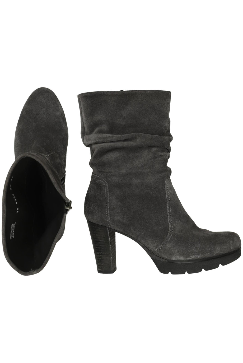 Paul Green Damen Stiefel Grau EU 36 Leder 3