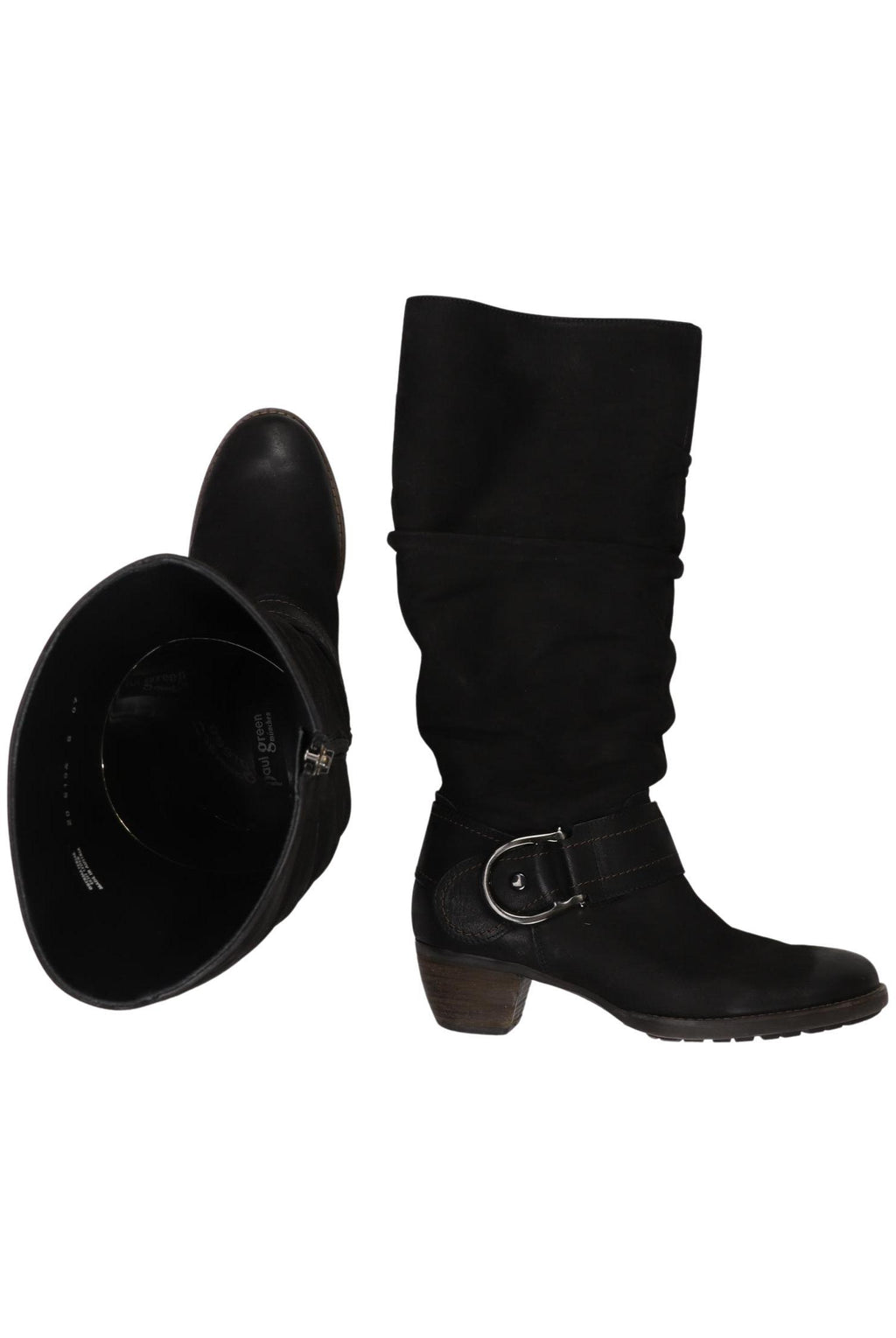 Paul Green Women's Boots Black EU 38 Leather 8