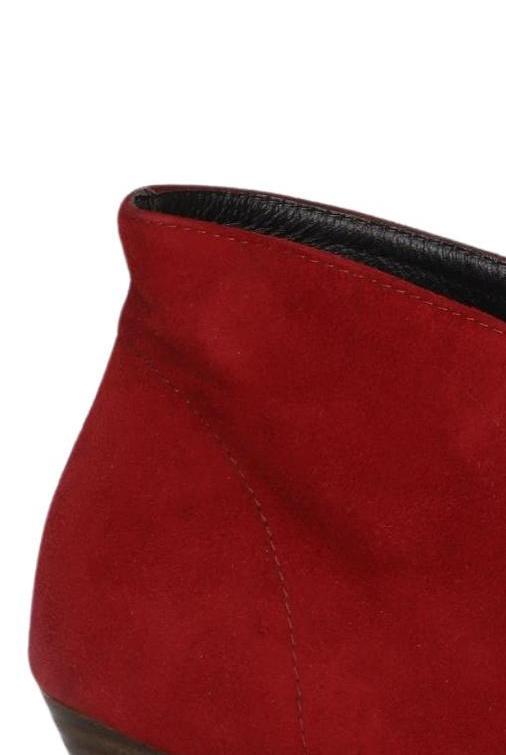 Paul Green Women's Ankle Boot Red EU 37.5 Leather 3