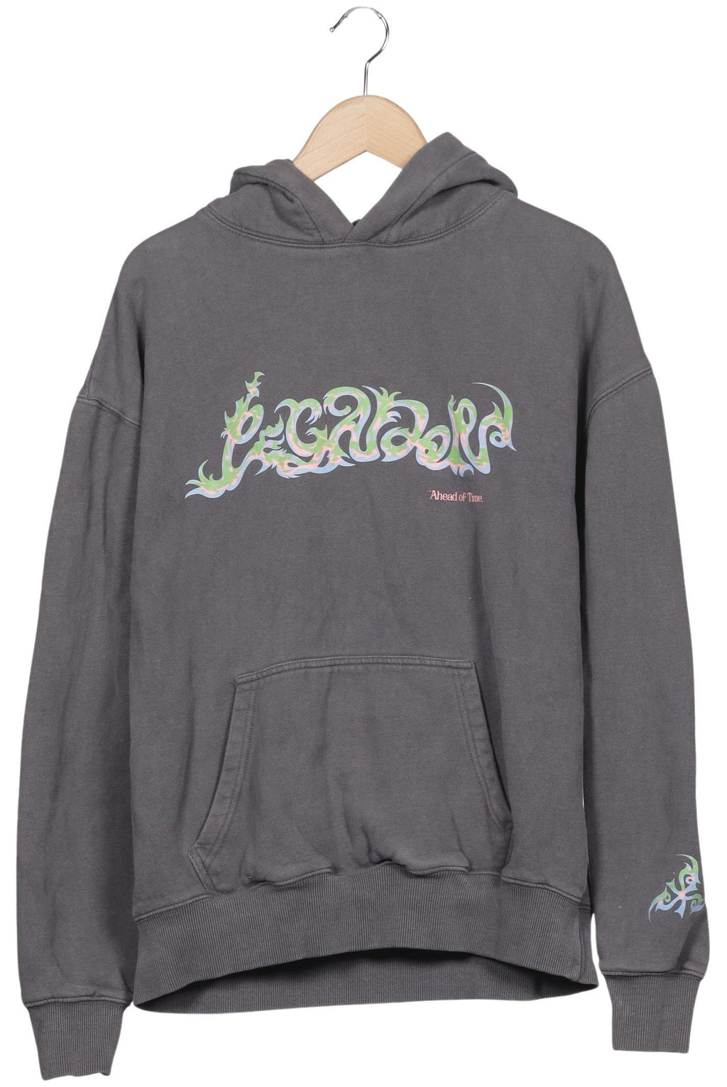 Pegador Herren Kapuzenpullover Grau S 3