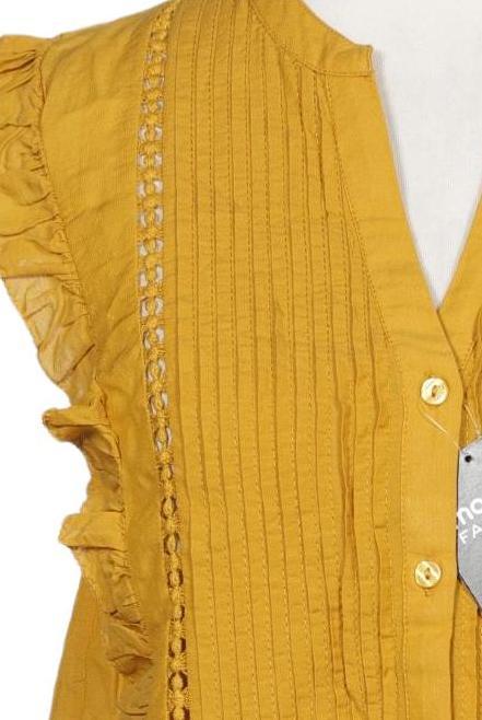 Pepe Jeans Women's Blouse Yellow Size XS 4