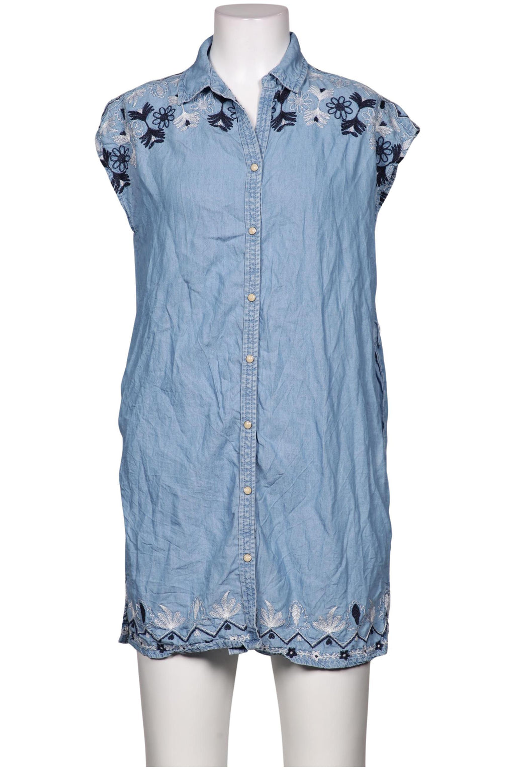 Pepe Jeans Damen Kleid Blau S 4