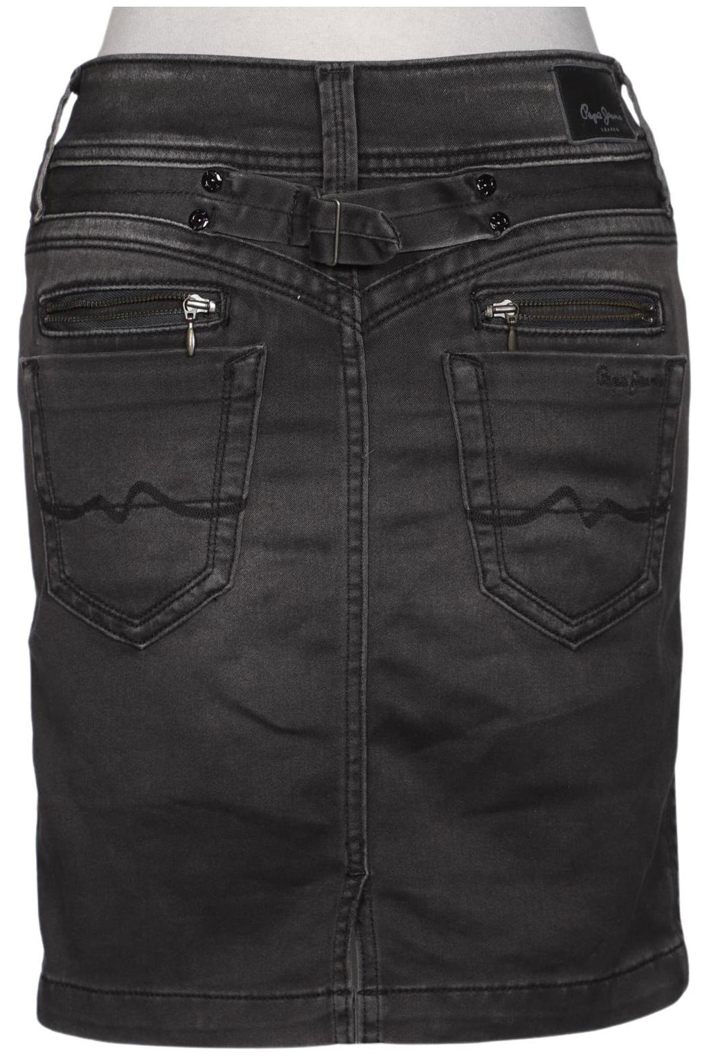 Pepe Jeans Damenrock Schwarz Gr. XS 3