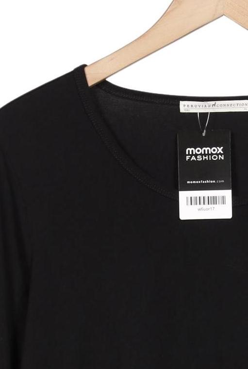 Peruvian Connection Women Long Sleeve Shirt Black XL 3