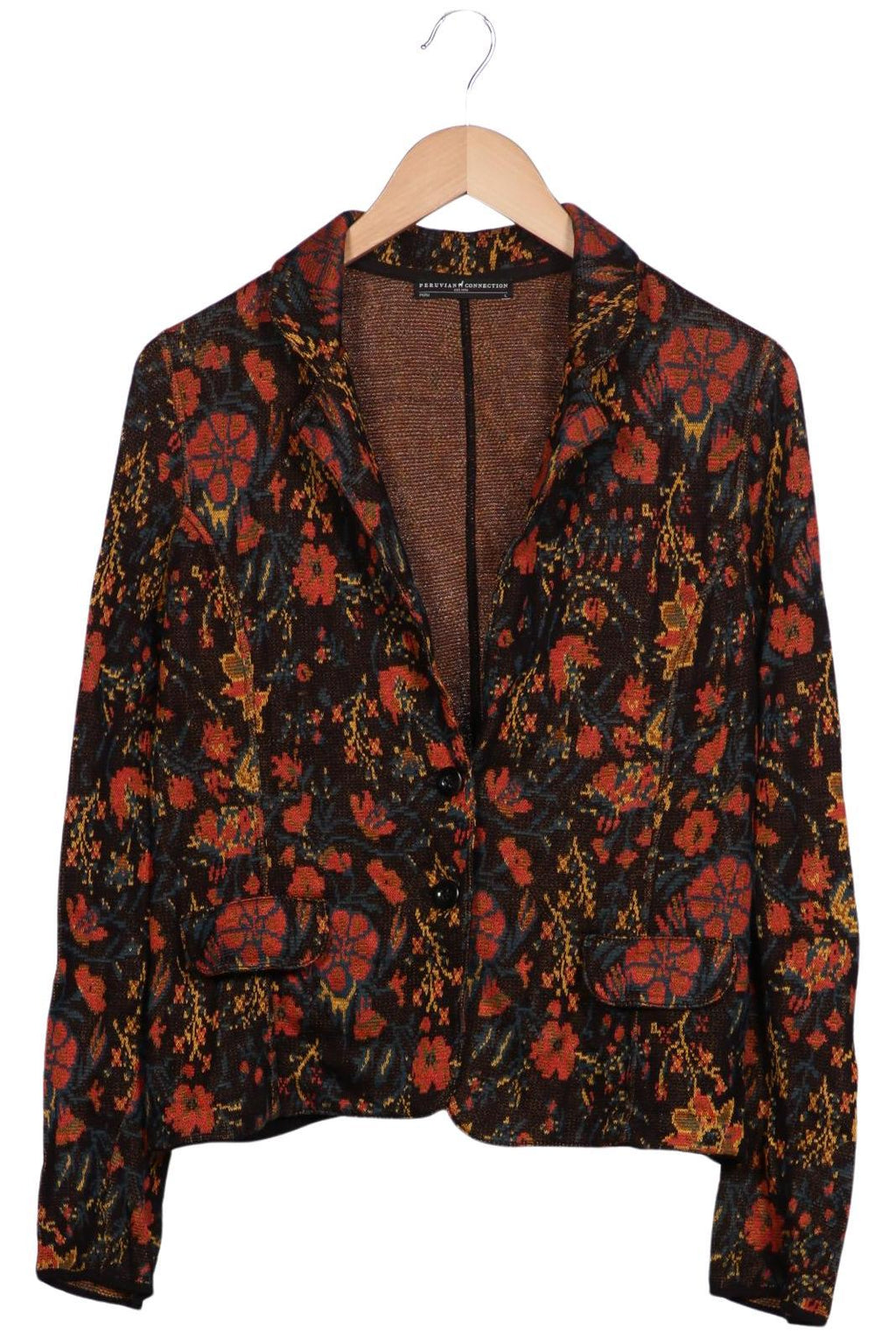 Peruvian Connection Cardigan Multicolor L Cotton 6