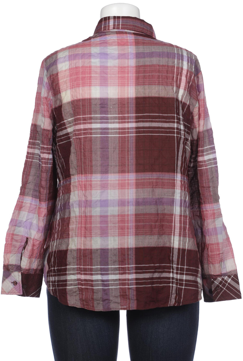Peter Hahn Damen Bluse Bordeaux EU 44 5