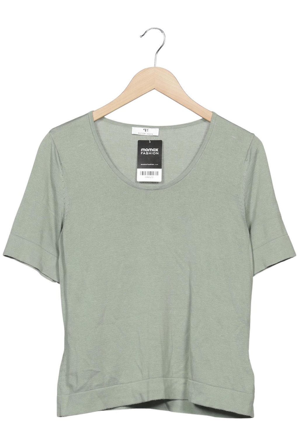 Peter Hahn Women's Sweater Light Green EU 44 Cotton 10