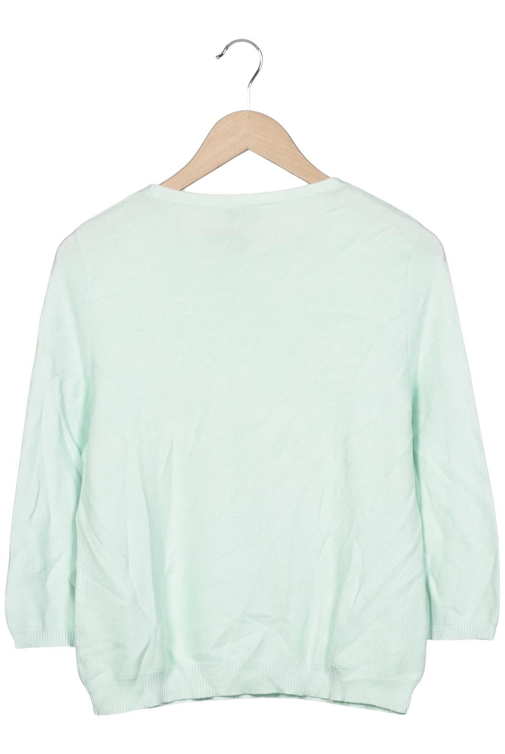 Peter Hahn Women's Sweater Light Green EU 40 Cotton 10