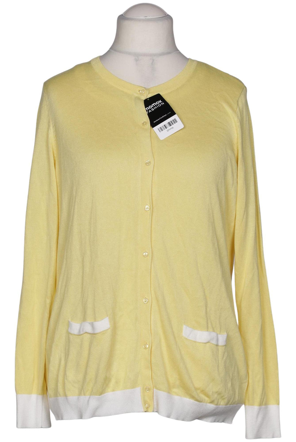 Peter Hahn Women's Knit Jacket Yellow EU 46 2