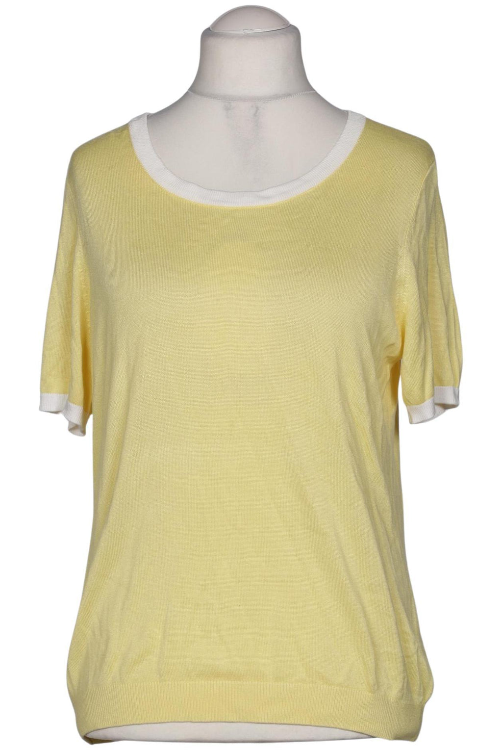 Peter Hahn Women's Knit Jacket Yellow EU 46 4