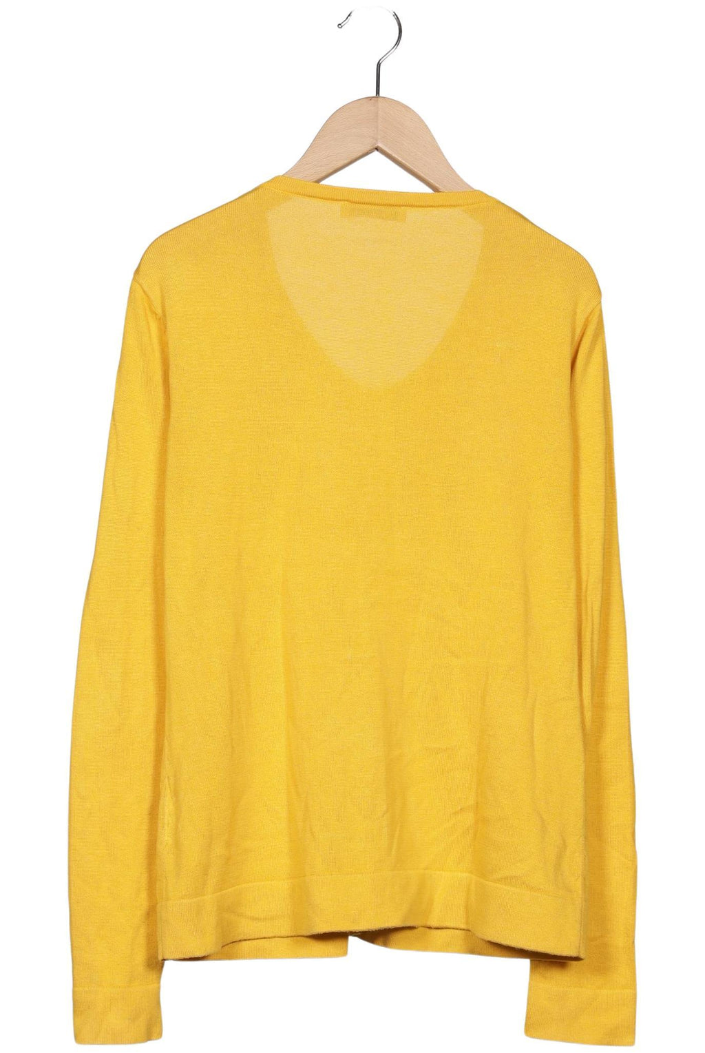 Peter Hahn Women's Cardigan Yellow EU 38 Cotton 5