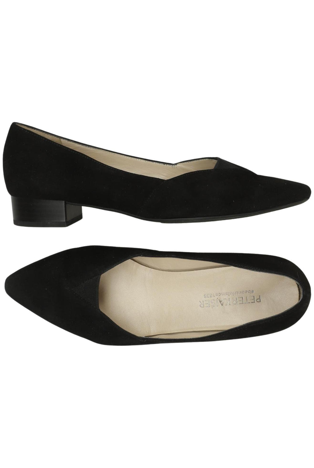 Peter Kaiser Women's Ballerina Black EU 37.5 Leather 4