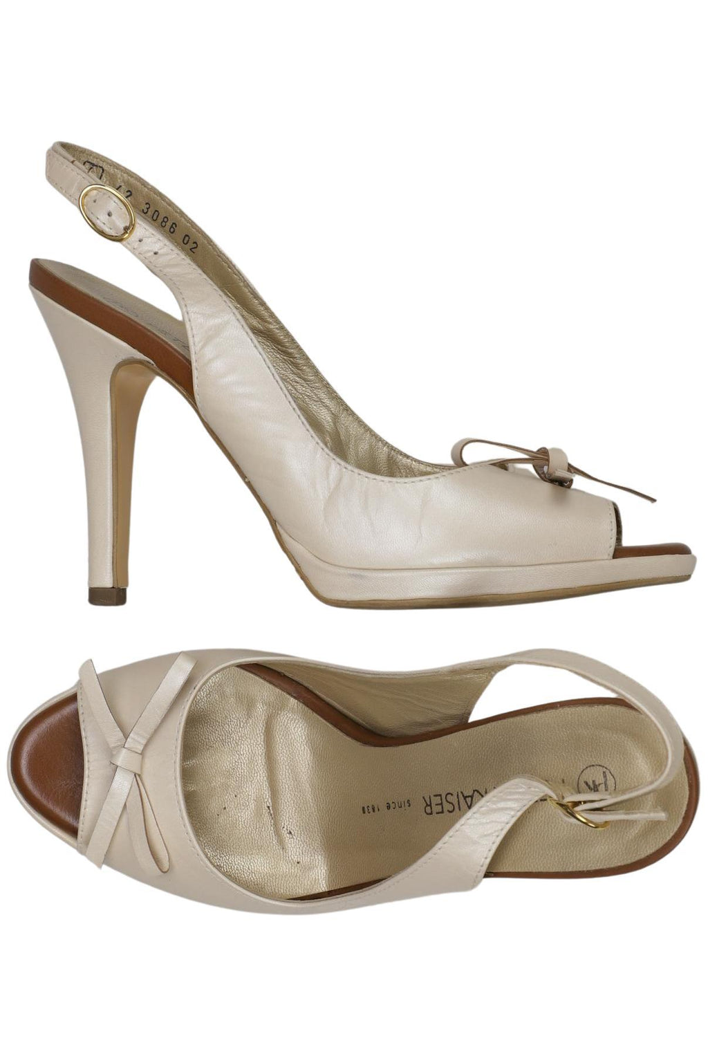 Peter Kaiser Women Sandals Beige EU 37 2