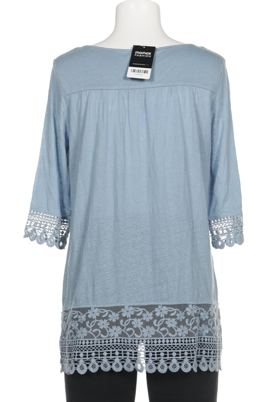 Phase Eight Women Long Sleeve Shirt Light Blue M 5