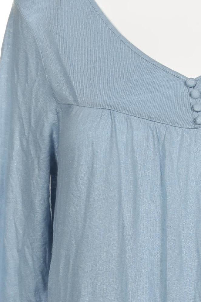 Phase Eight Women Long Sleeve Shirt Light Blue M 6