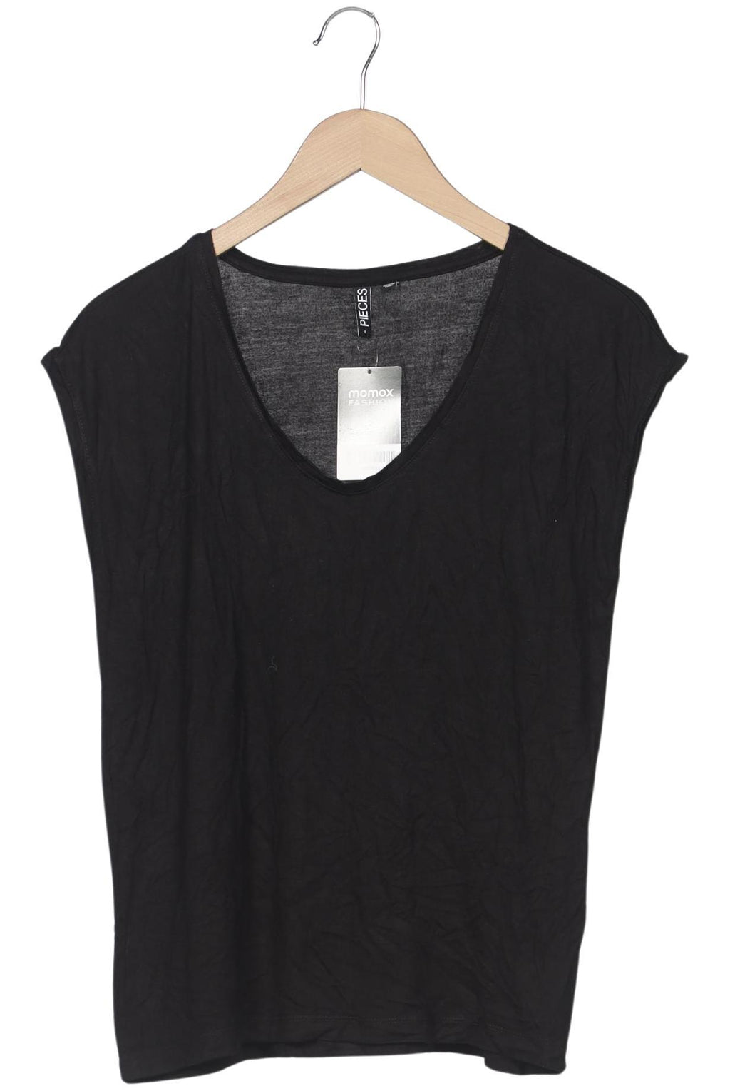 PIECES Damen T-Shirt Schwarz S 4