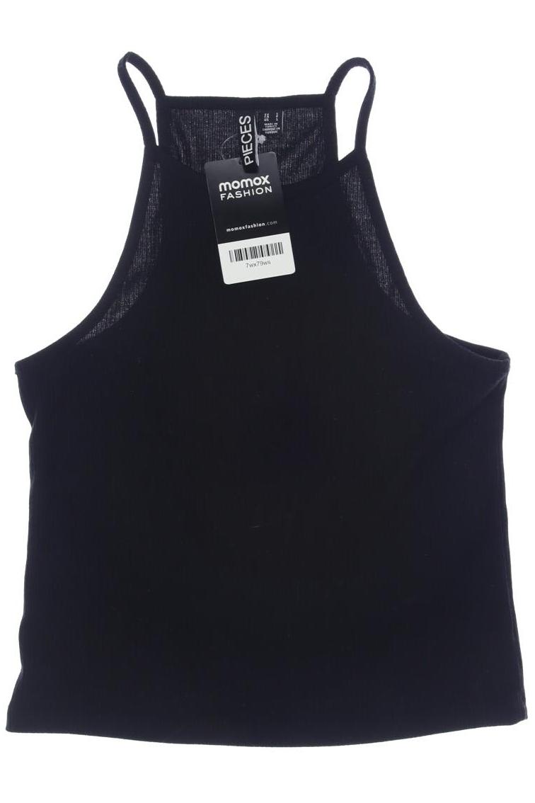 PIECES Women Top Black Size S 3