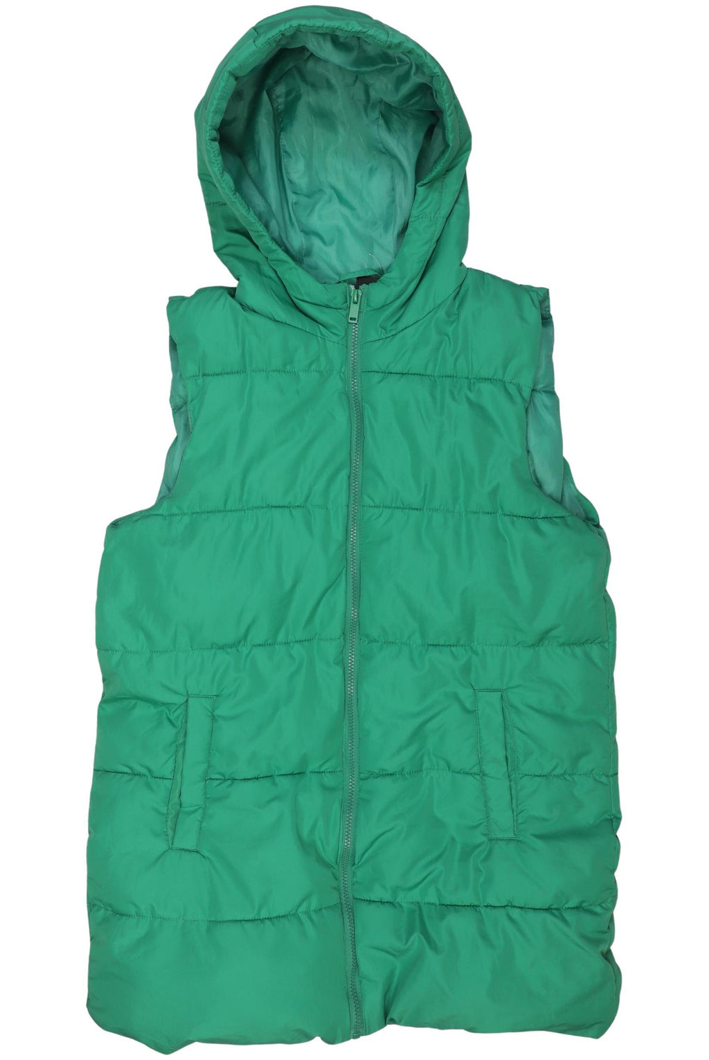 PIECES Women Vest Green Size S Synthetic 2