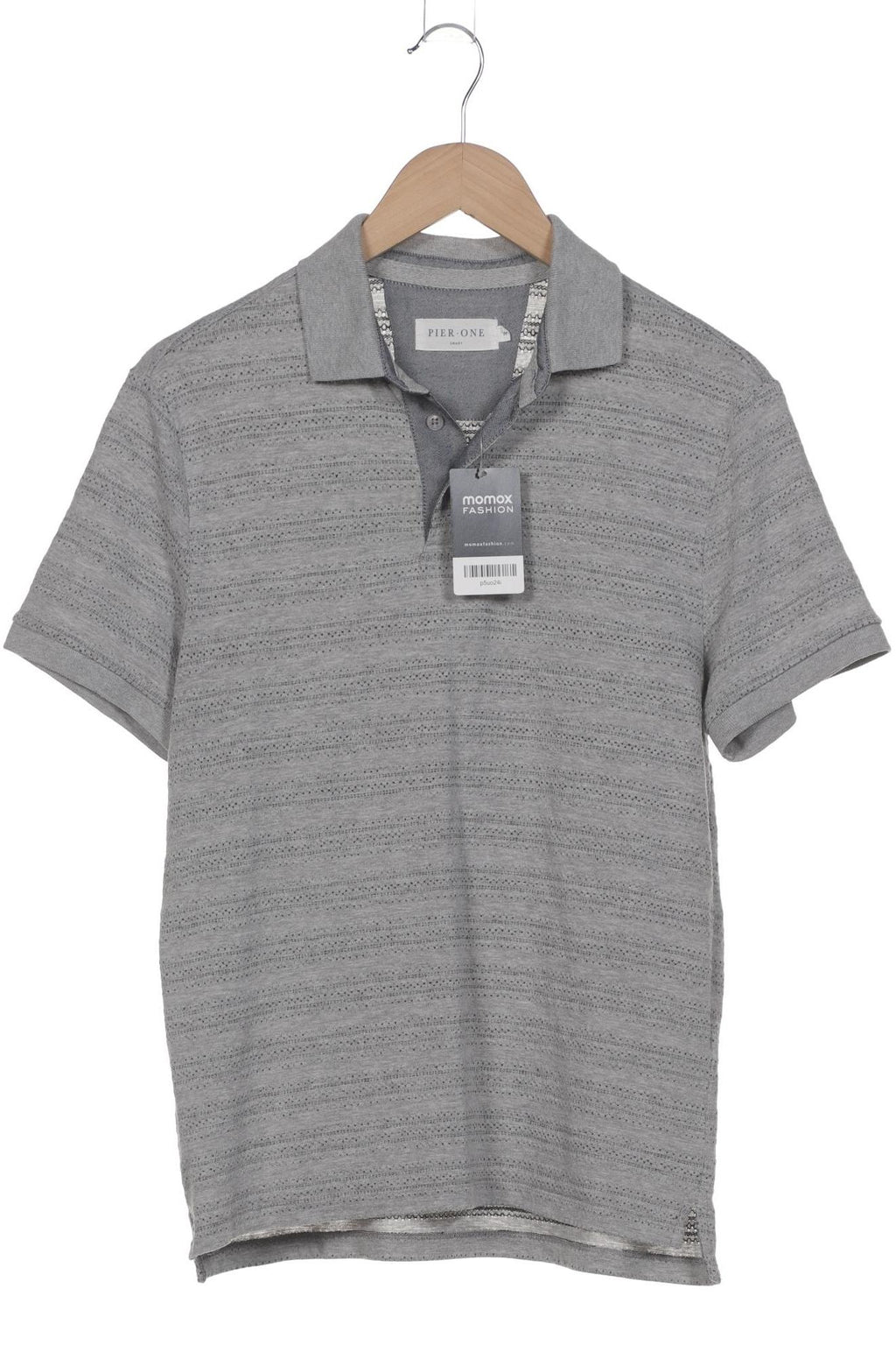Pier One Men Polo Shirt Gray Size M 3