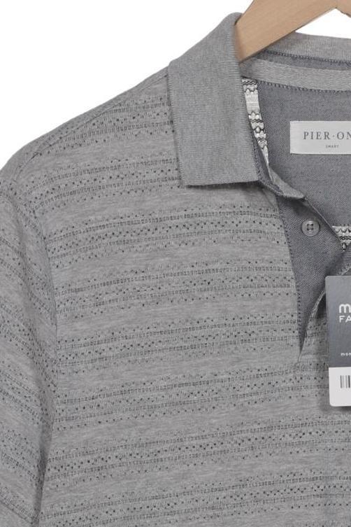 Pier One Men Polo Shirt Gray Size M 4
