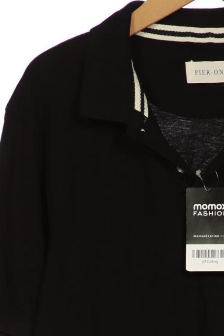 Pier One Men Polo Shirt Black Size L 5