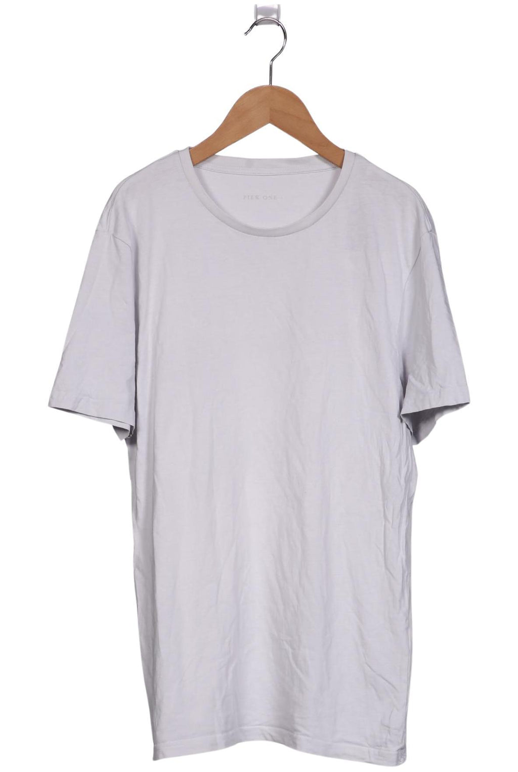 Pier One T-shirt Homme Gris L Coton 2