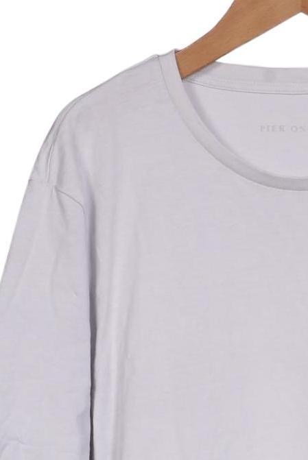 Pier One T-shirt Homme Gris L Coton 3