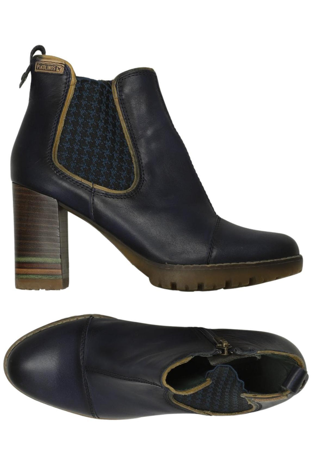 Pikolinos Women Ankle Boot Navy EU 36 Leather 2
