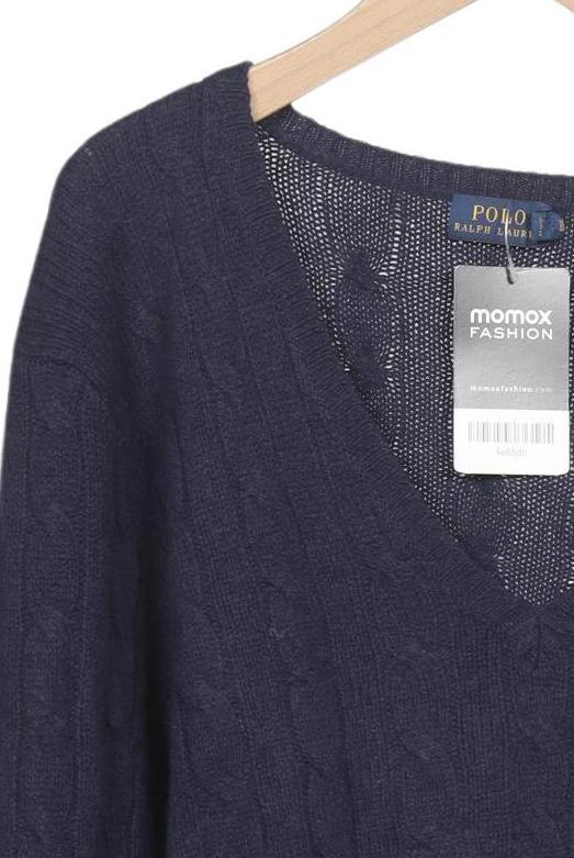 Polo Ralph Lauren Pullover Navy Blue XL Merino Cashmere 4