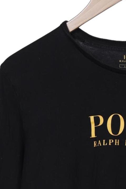 Polo Ralph Lauren Men Long Sleeve Shirt Black Size L Cotton 5