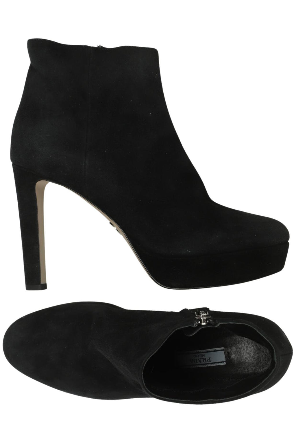 Prada Women Ankle Boots Black EU 37 Leather 2