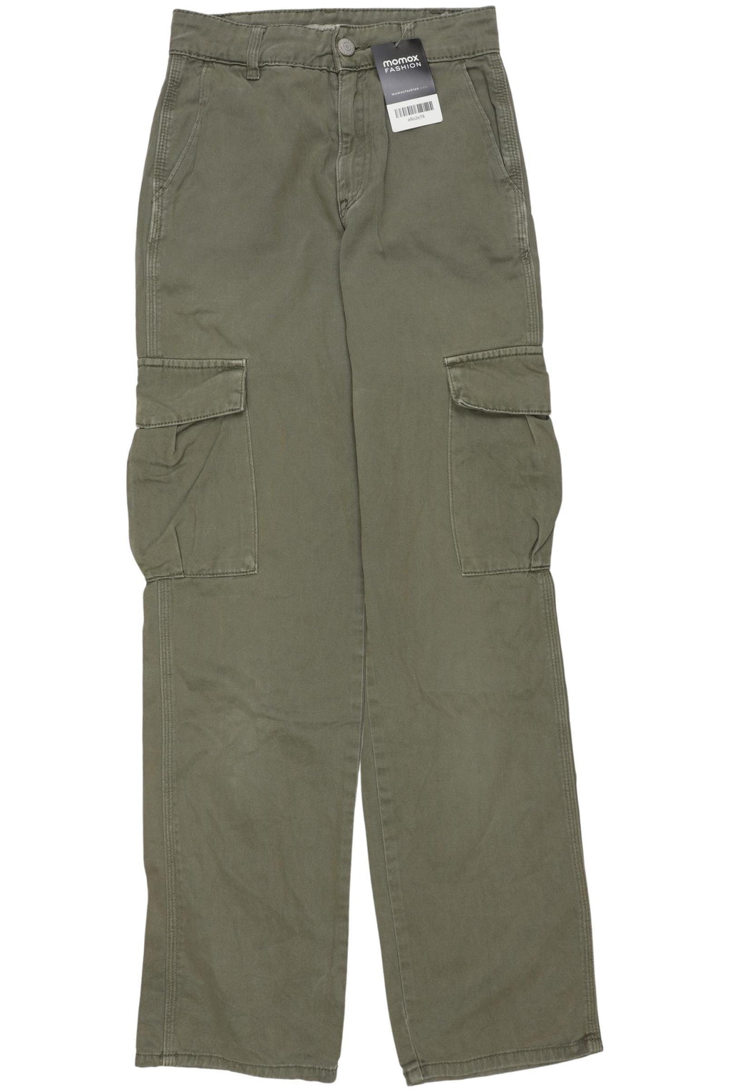 Pull & Bear Damen Jeans Green EU 32 Cotton 3