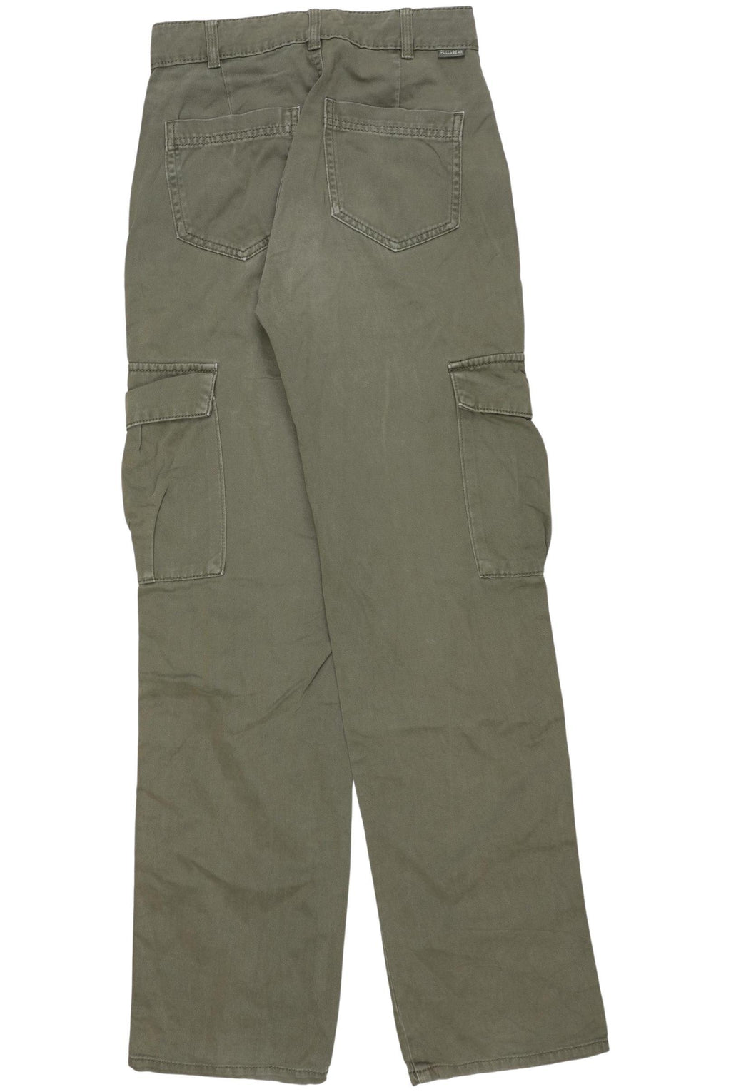 Pull & Bear Damen Jeans Green EU 32 Cotton 4