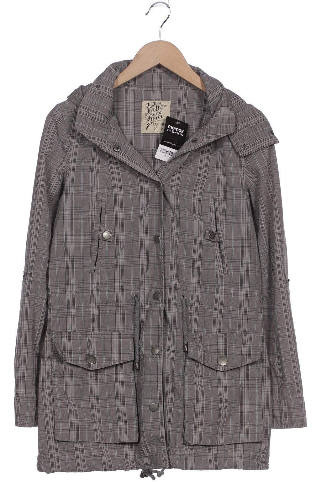 Pull & Bear Damen Mantel Grau Gr. S 5