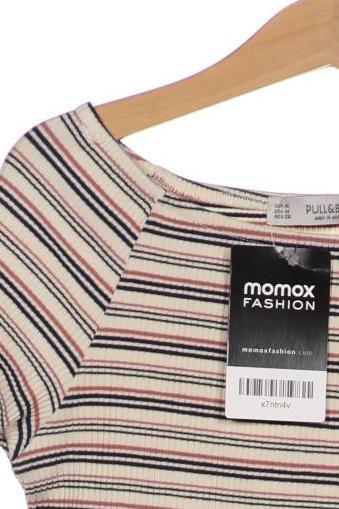 Pull & Bear Women T-Shirt Cream White M 4