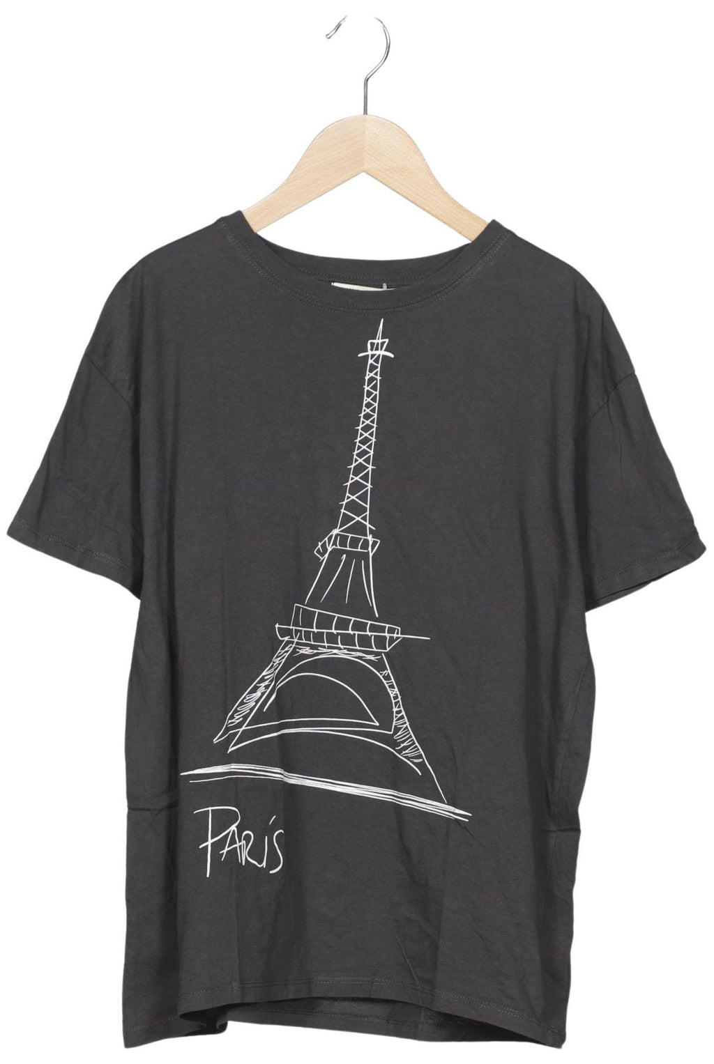 Pull & Bear T-Shirt Gray M Cotton 5