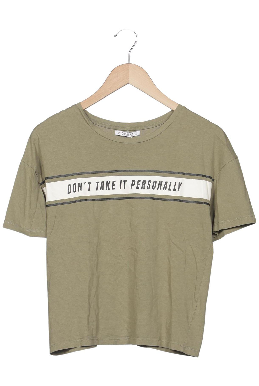 Pull & Bear T-Shirt Green Size S 4