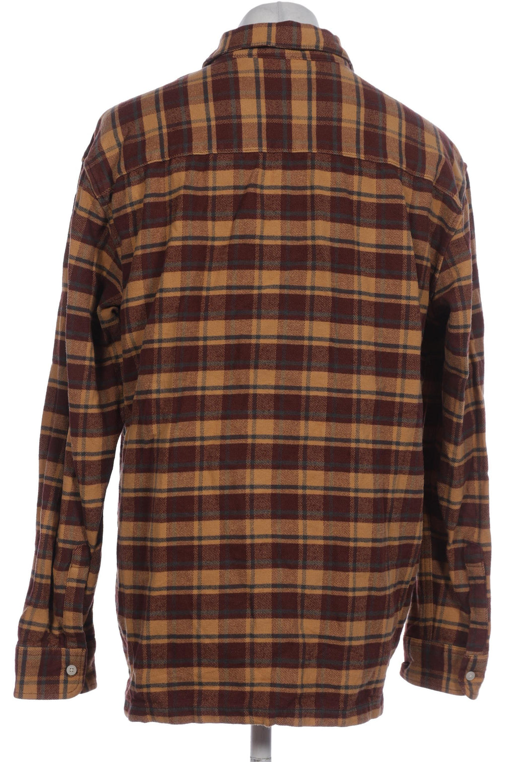Pull & Bear Men Shirt Brown XL Cotton 5