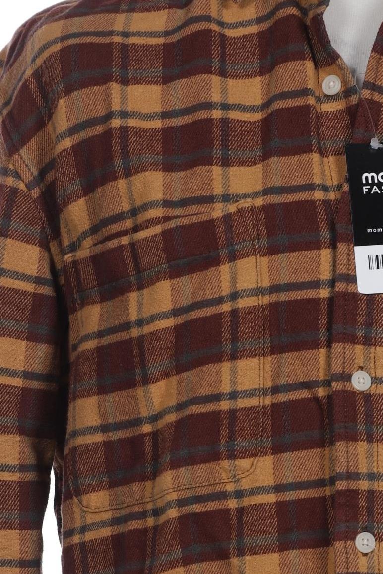 Pull & Bear Men Shirt Brown XL Cotton 6