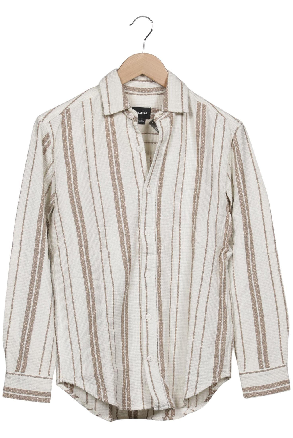 Pull & Bear Men Shirt Multicolor XS Cotton 4