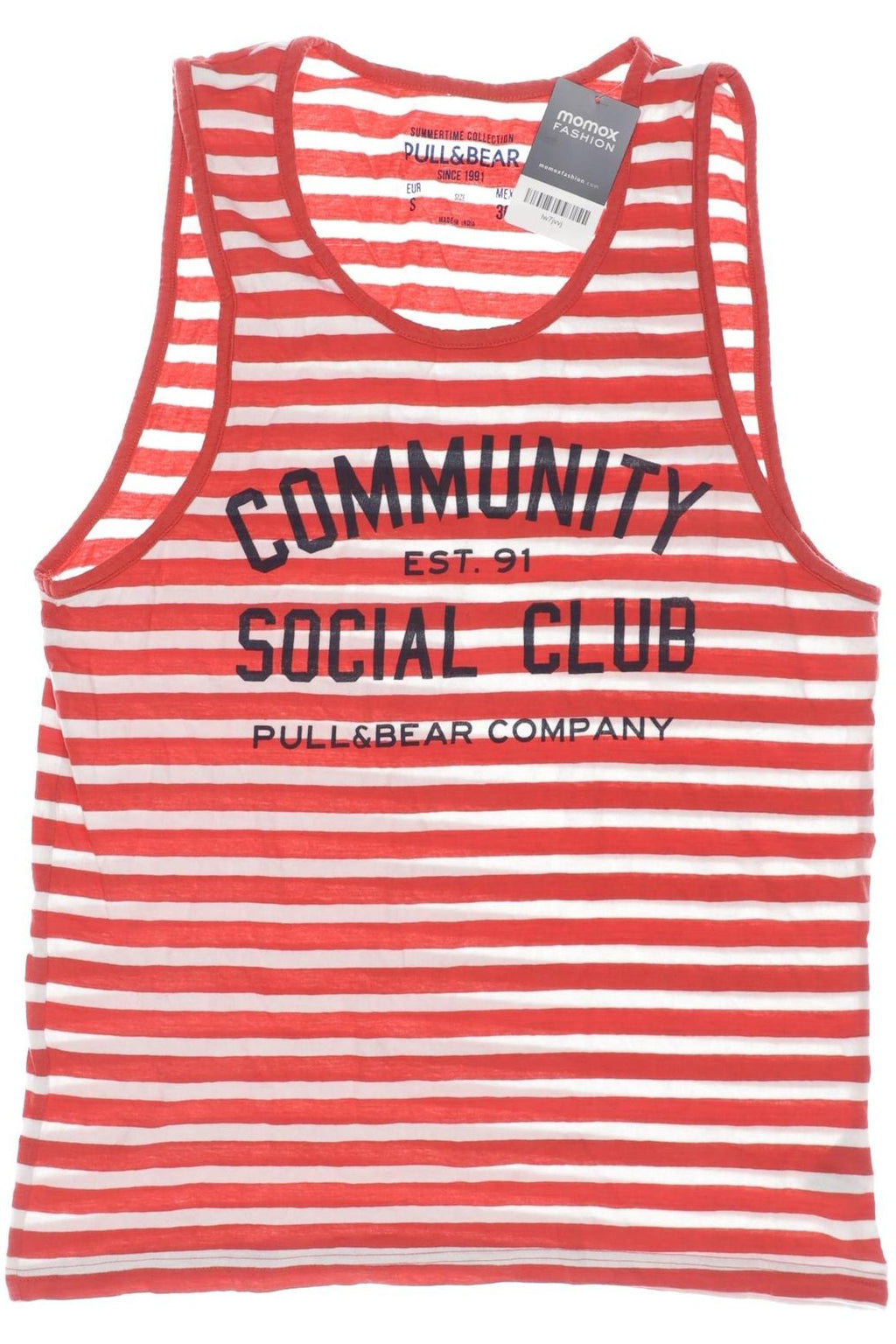 Pull & Bear Men T-Shirt Red Size S 3