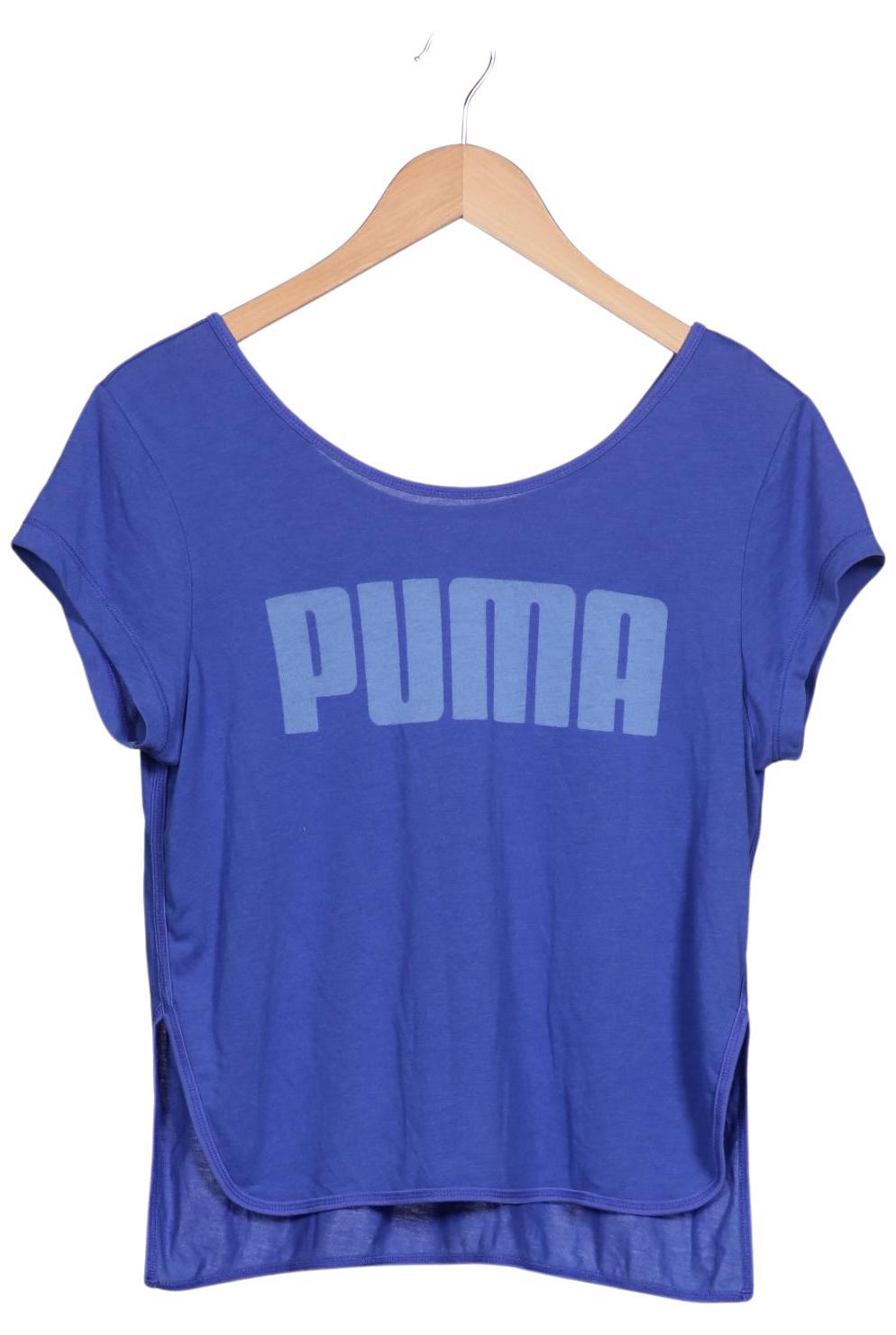 Puma T-Shirt Blue EU 40 2