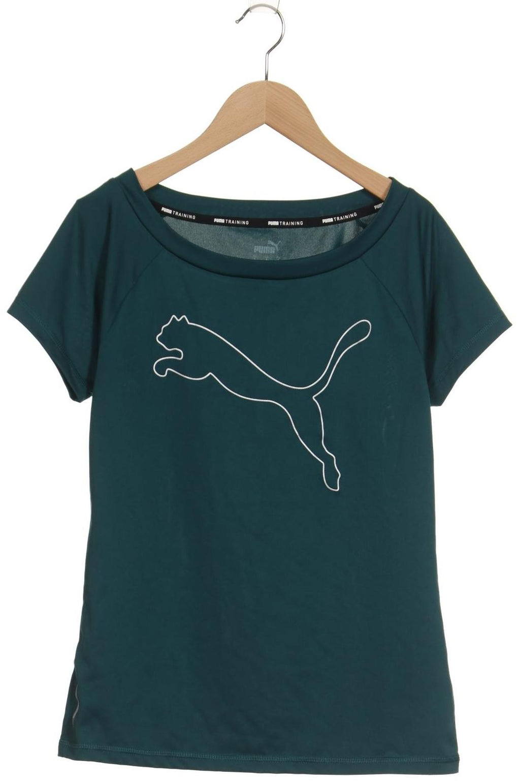 Puma Women T-Shirt Green Size S 3