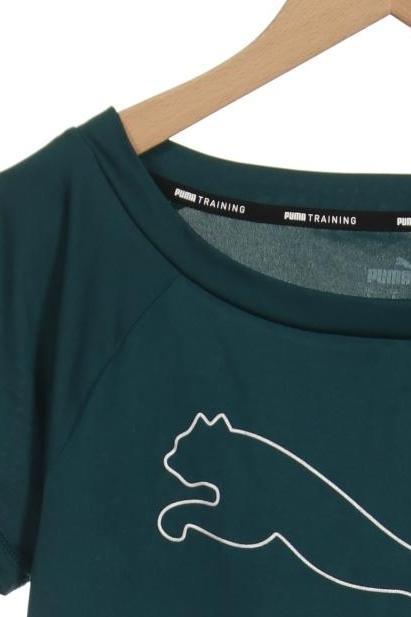 Puma Women T-Shirt Green Size S 4