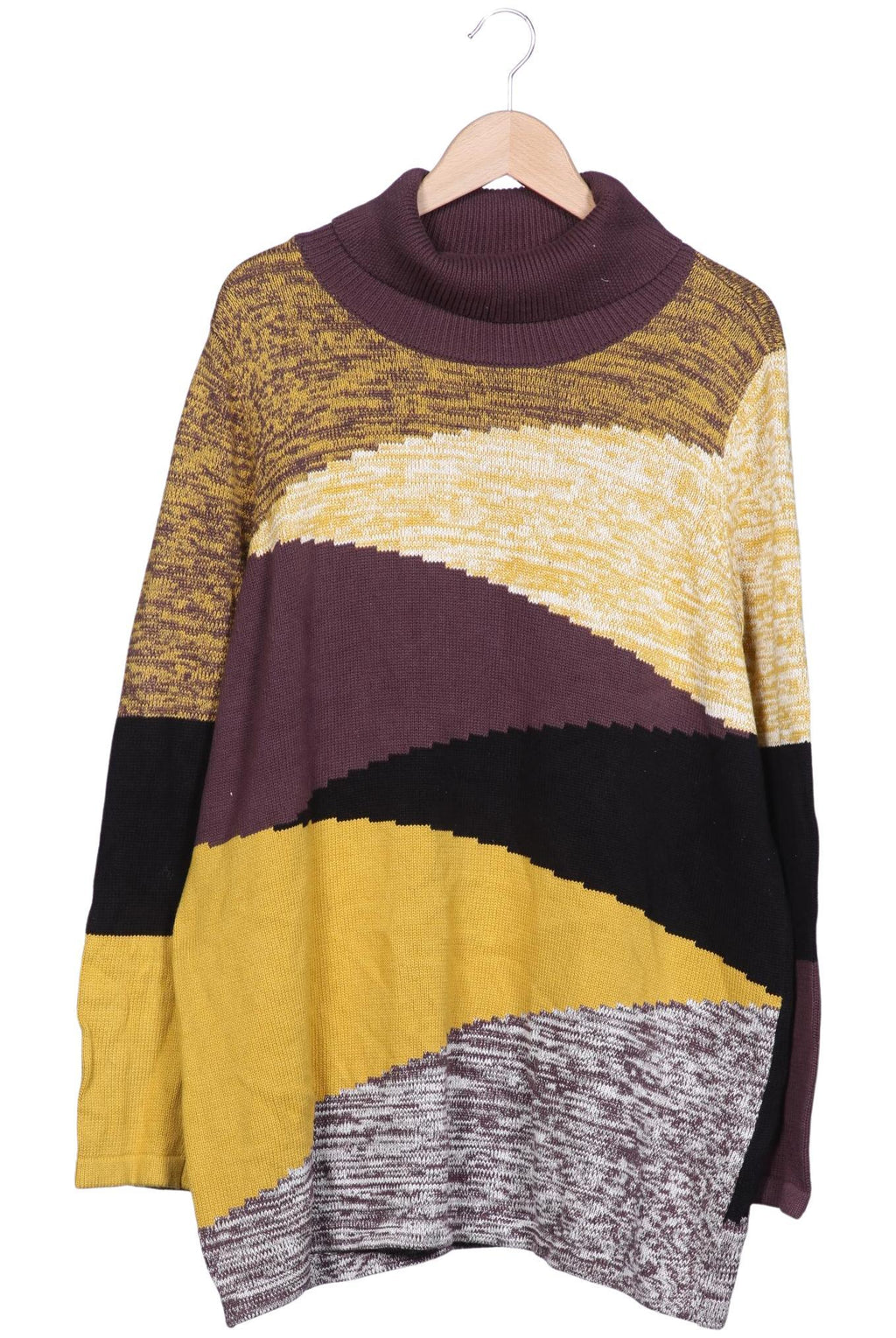Pure by Ulla Popken Damen Pullover Multicolored EU 46 Cotton 3