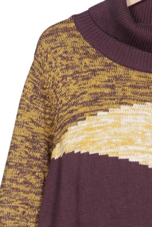 Pure by Ulla Popken Damen Pullover Multicolored EU 46 Cotton 5