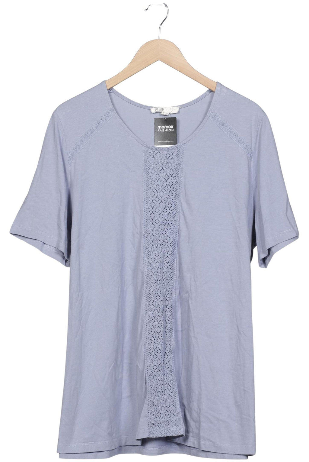 Ulla Popken Pure Women T-Shirt Light Blue EU 50 4
