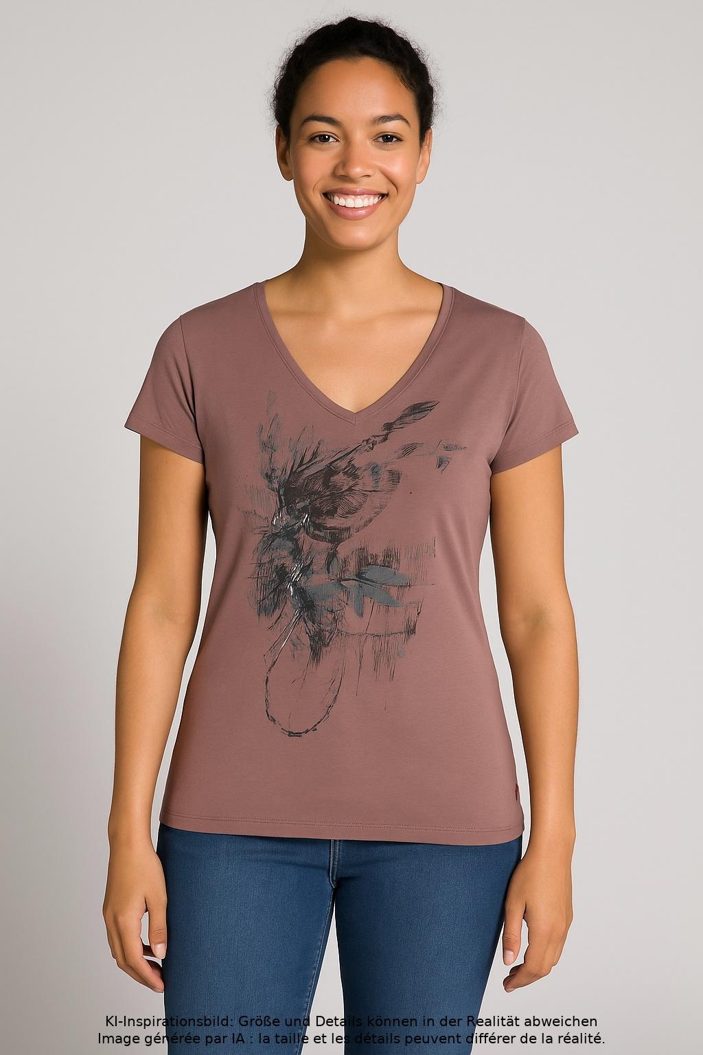 QS by s.Oliver T-Shirt Pink Size S 5