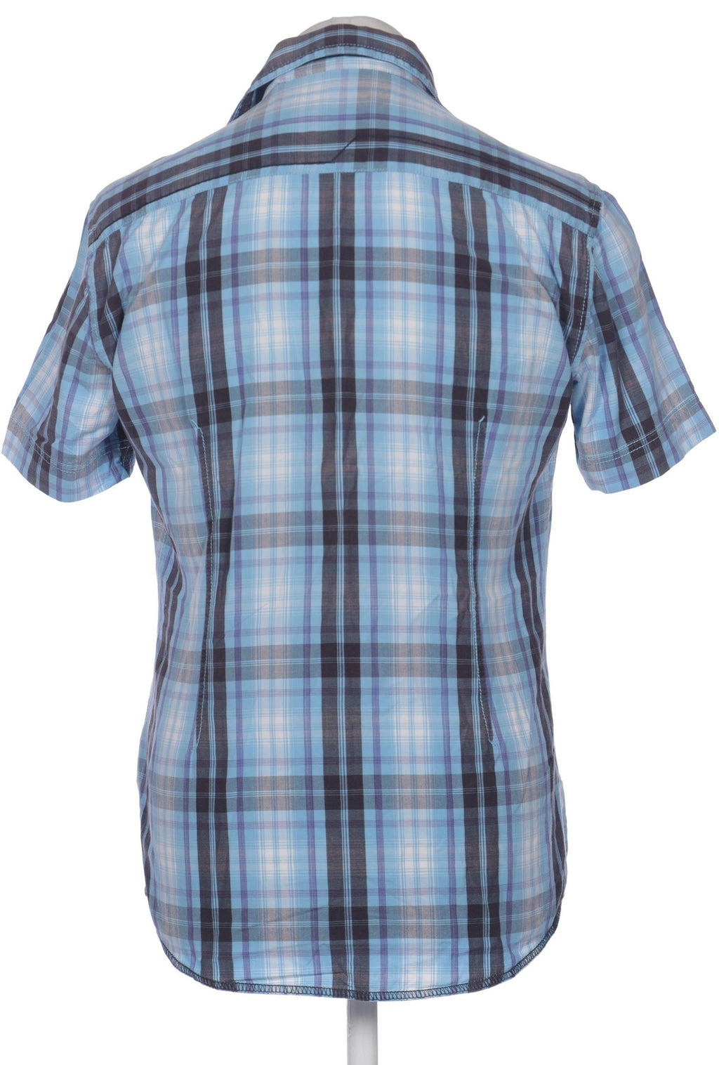 QS by s.Oliver Men Shirt Blue M Cotton 9