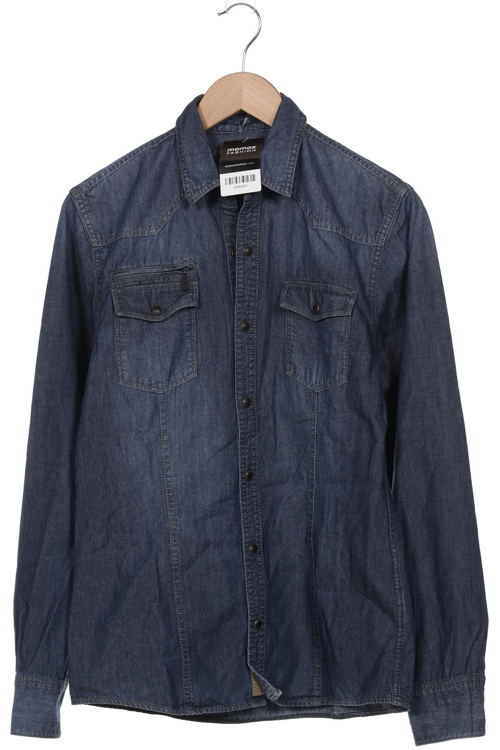 QS by s.Oliver Men Shirt Navy Size S 7